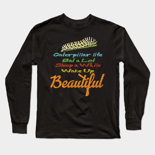 Caterpillar Long Sleeve T-Shirt by Snapdragon